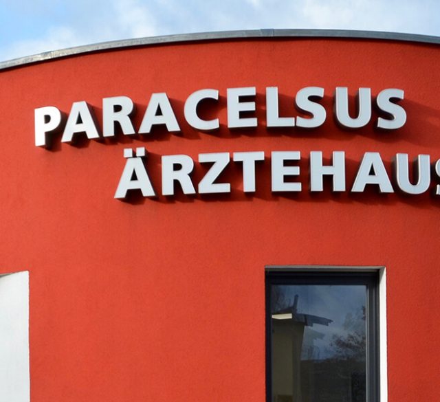 Außenansicht der Praxis
